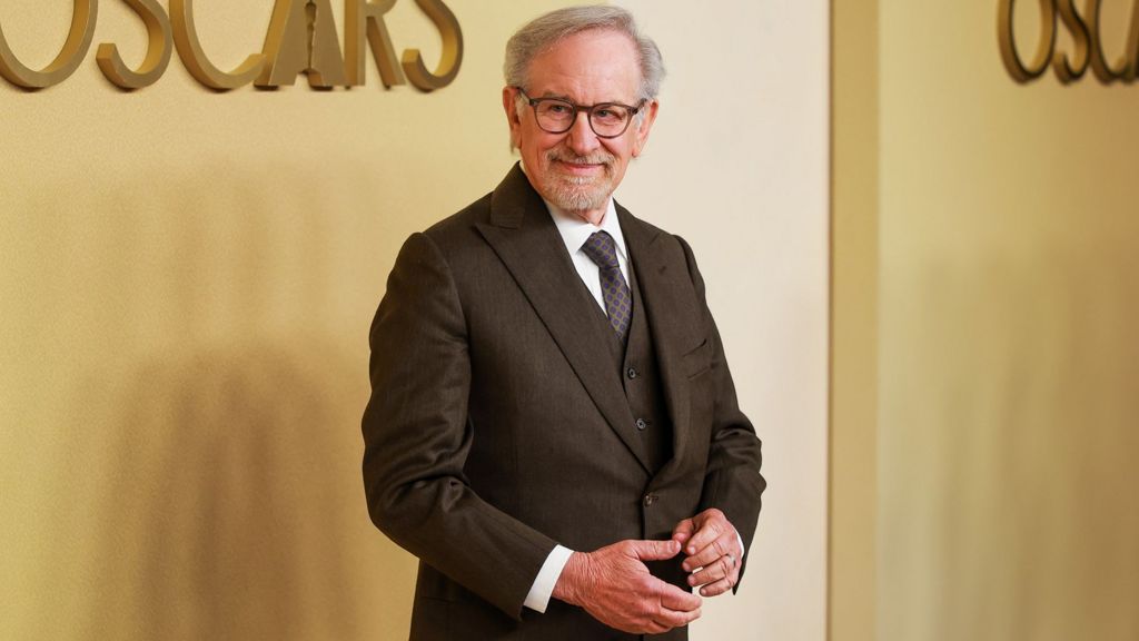 Steven Spielberg arrives for the 98th Oscars Nominees Luncheon at the Beverly Hilton Hotel in Beverly Hills, California, USA, 10 February 2026