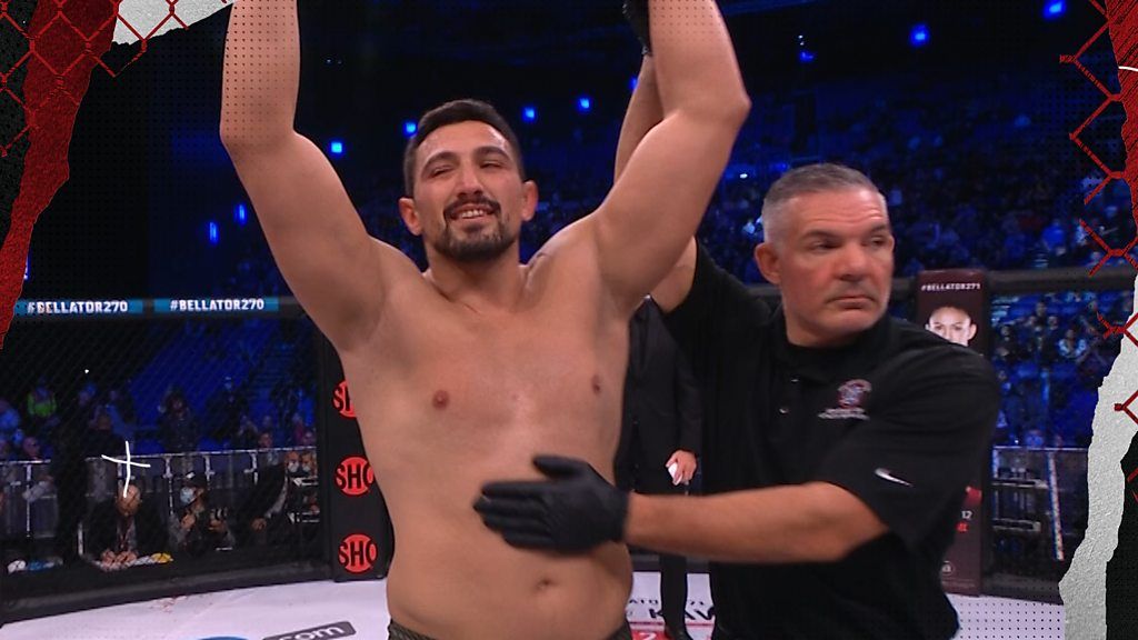 Bellator 270: TKO for Gokhan Saricam in just 15 seconds