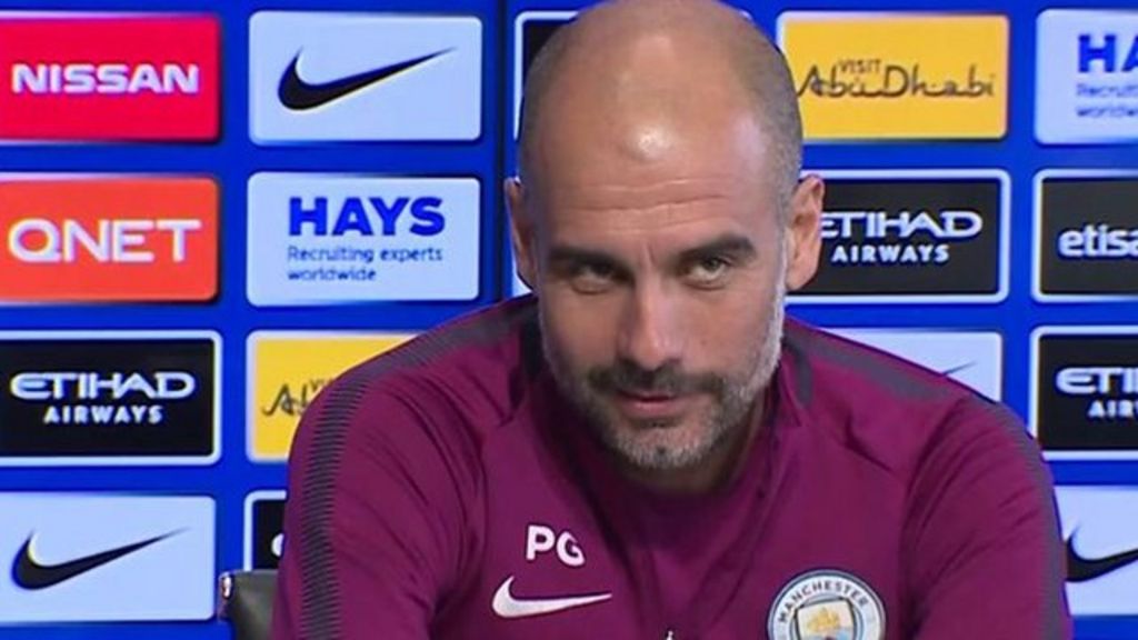 Manchester City Boss Pep Guardiola Entertains The Media With Injury ...