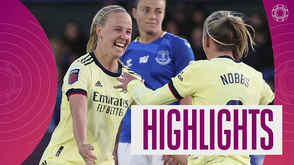 WSL: Everton 0-3 Arsenal Highlights - BBC Sport