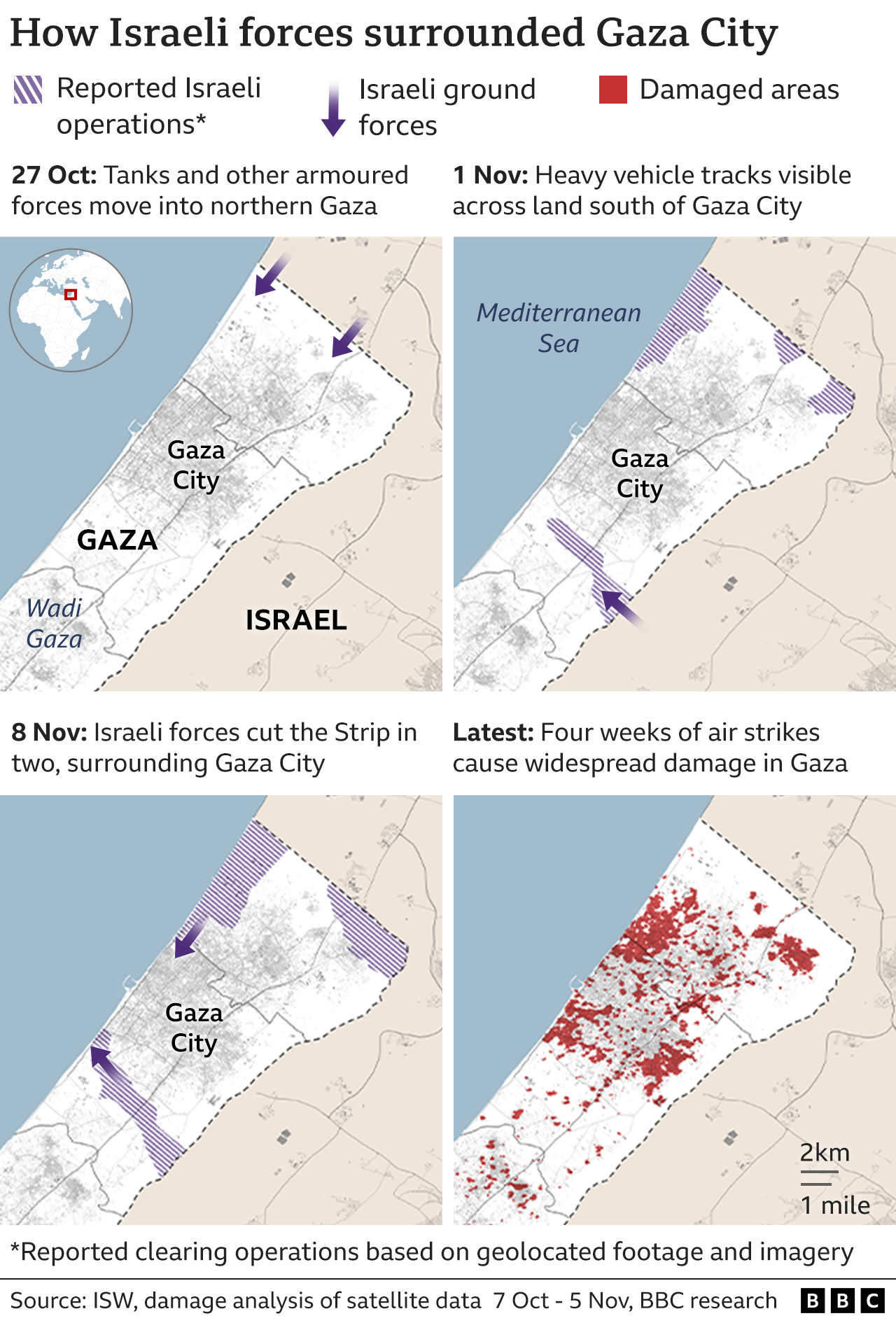 US says Israel to begin daily four-hour military pauses in Gaza - BBC News