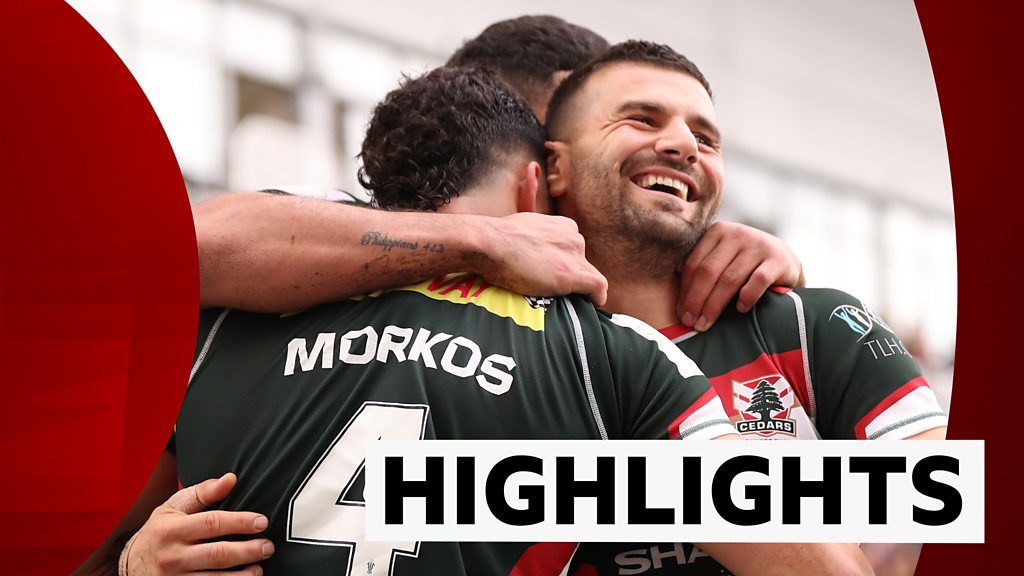 Rugby League World Cup: Lebanon 74-12 Jamaica highlights