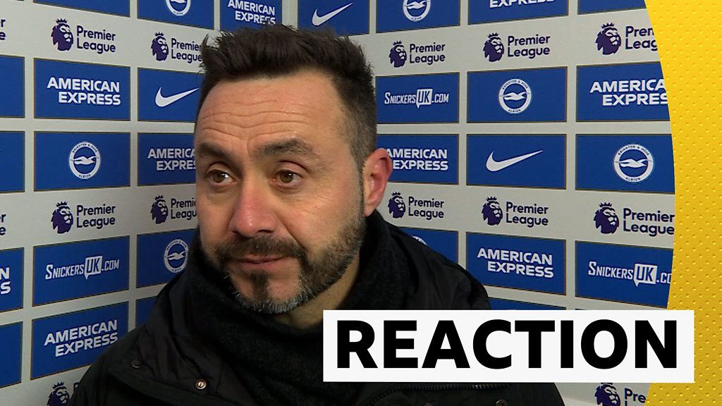 Brighton 2-1 Brentford: Roberto de Zerbi says his side could have scored more