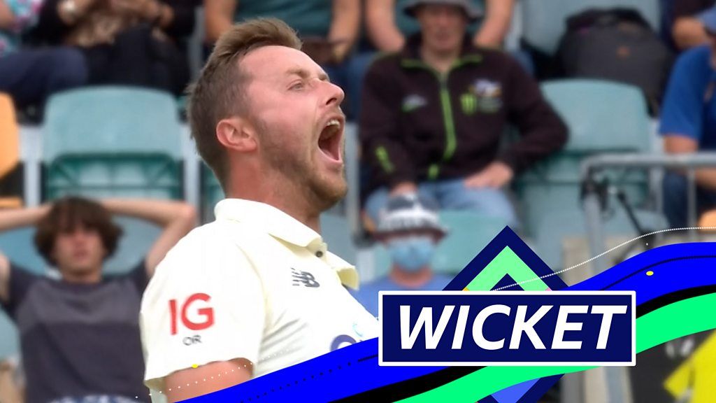 The Ashes: Ollie Robinson gets early breakthrough for England as David Warner edges to Zak Crawley for duck