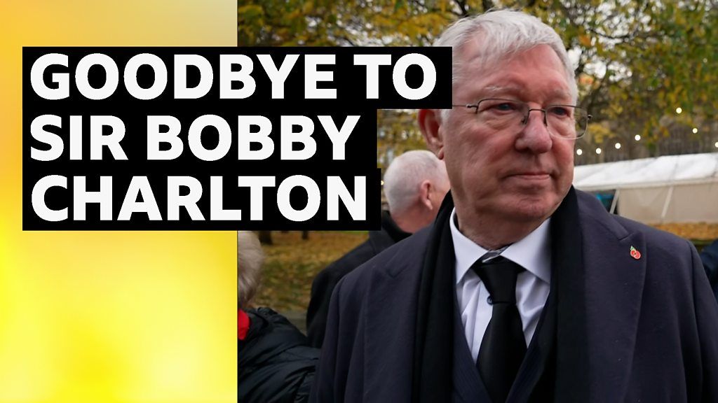Sir Bobby Charlton funeral: Sir Alex Ferguson pays tribute to 'a wonderful, humble man'