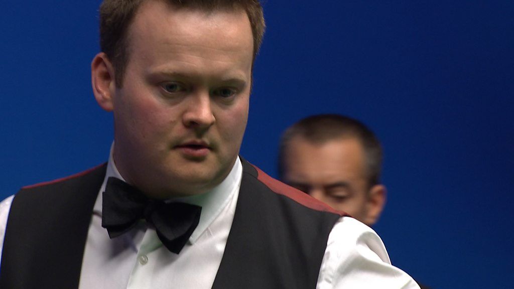 World Championship Shaun Murphy's 'exhibition' trick shot BBC Sport