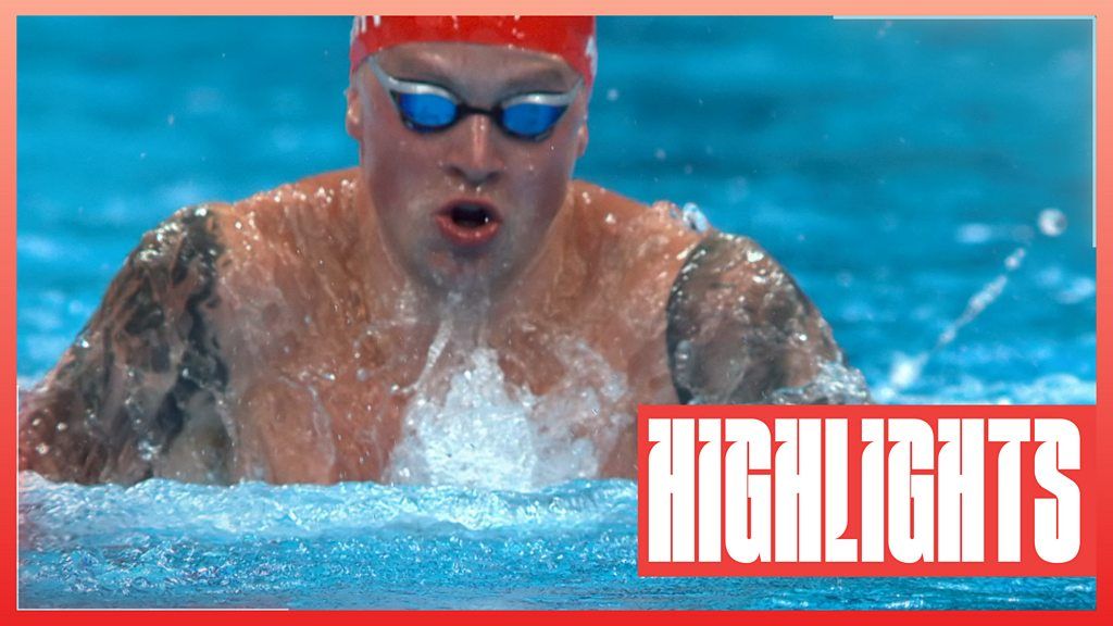Watch: Peaty wins men's breaststroke semi-final