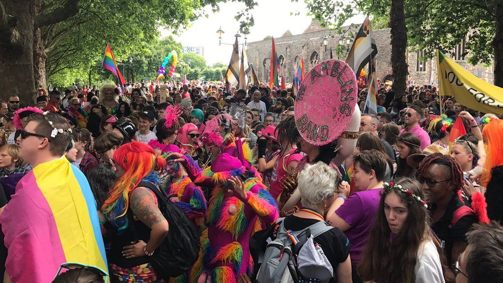 Thousands make Bristol Pride 'one of the largest' in UK BBC News