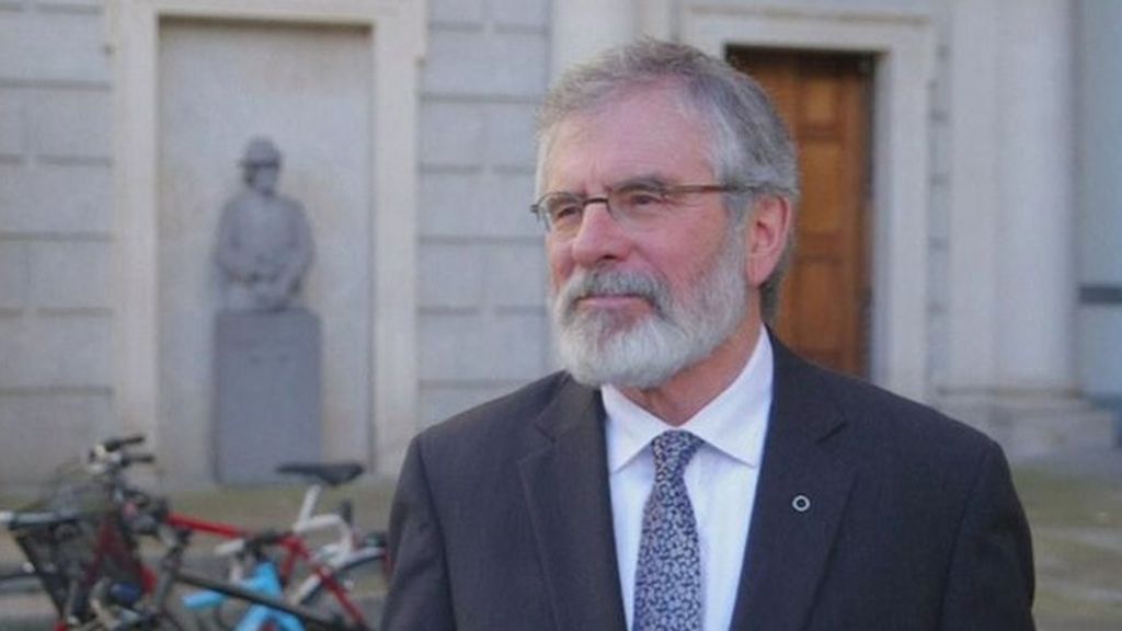 Adams talks of 'new approach' to unionists