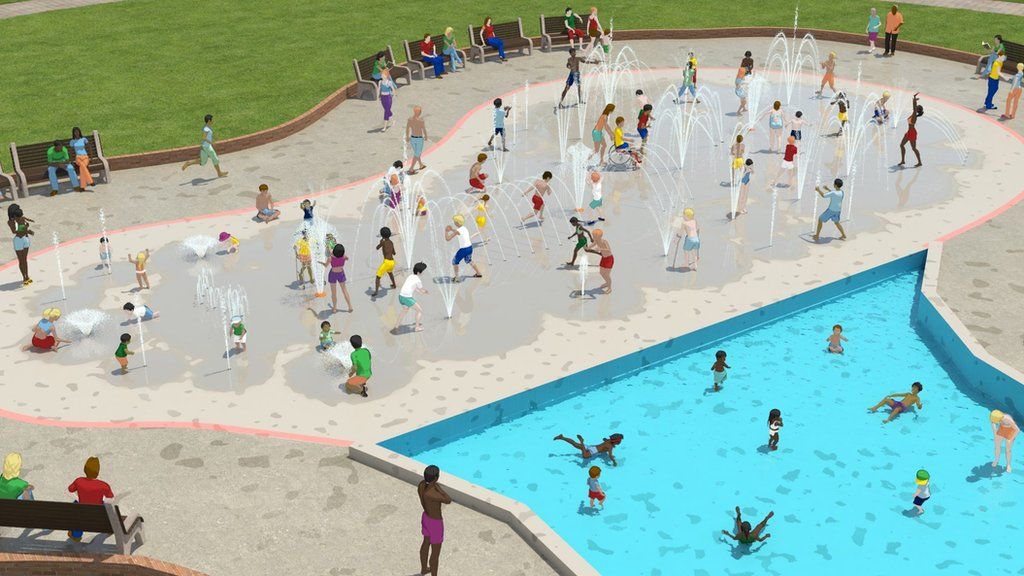 Victoria Embankment pool plan