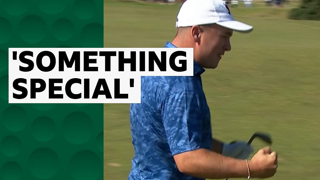 Watch Gough's 'special' shot for GB & Ireland in Walker Cup
