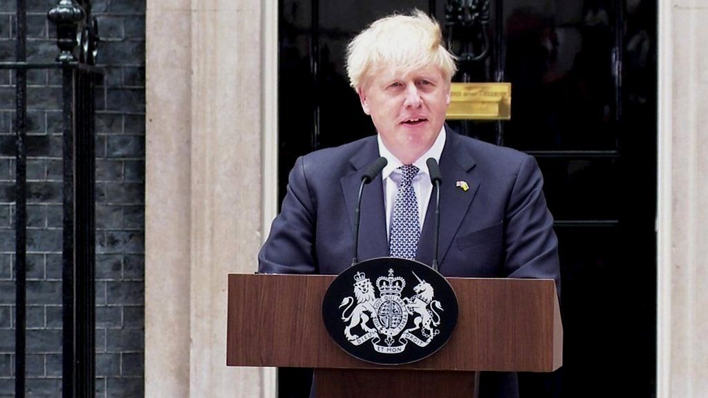 Boris Johnson: PM Announces Resignation - BBC Newsround