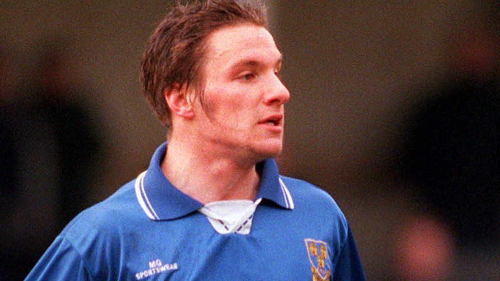Steve Jagielka scored 23 goals in 207 appearances in six seasons for Shrewsbury after being signed by Jake King in 1997