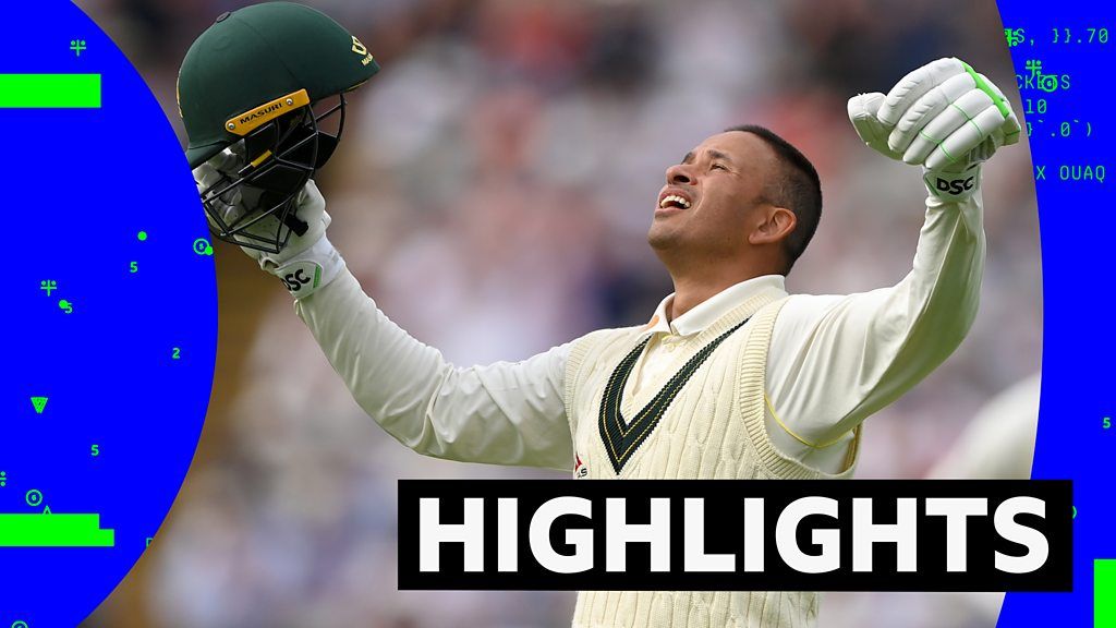 England frustrated by Khawaja’s unbeaten 126