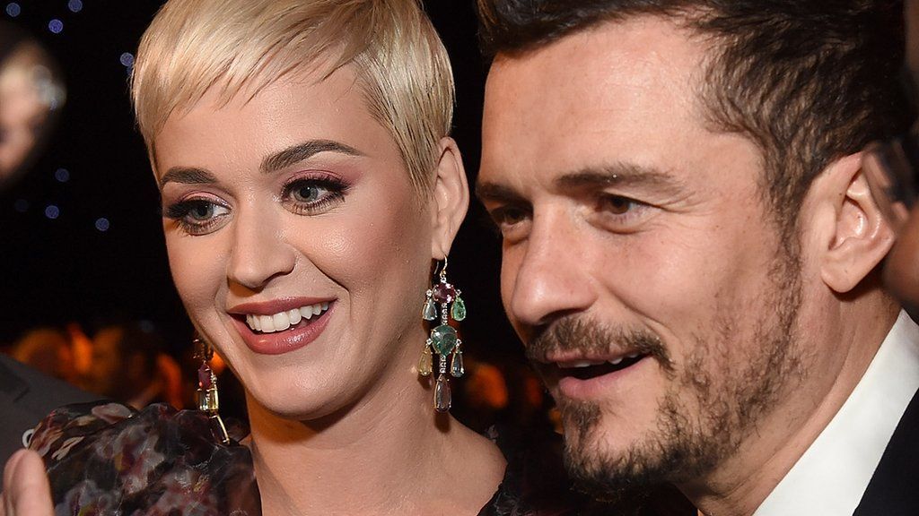 Katy Perry and Orlando Bloom at the MusiCares Person of the Year 2019 ceremony