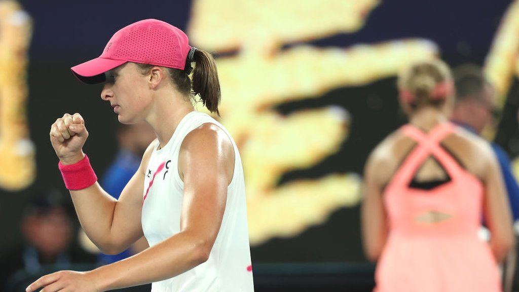 Australian Open 2024 results Iga Swiatek beats Danielle Collins