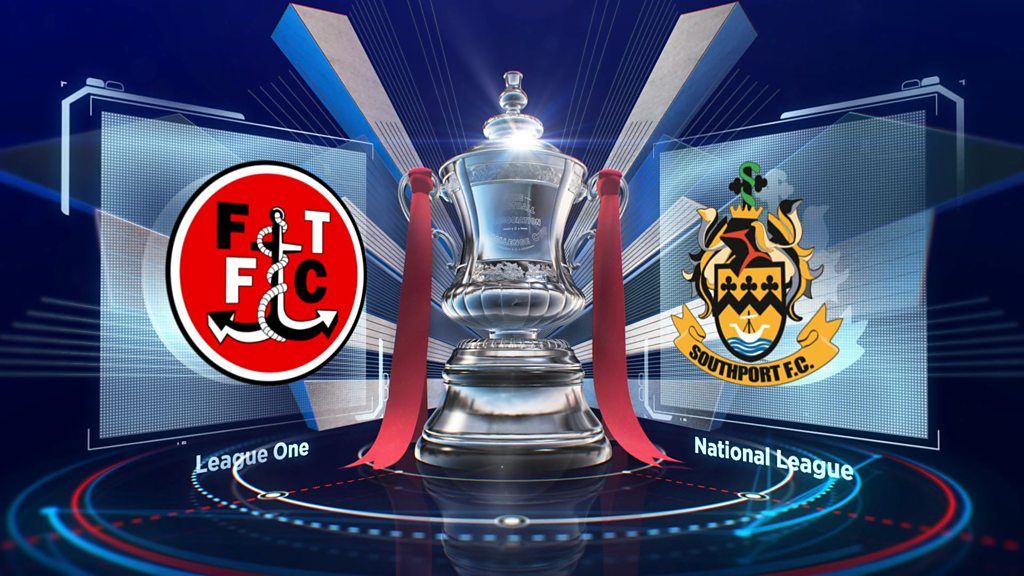 FA Cup: Fleetwood 4-1 Southport highlights - BBC Sport