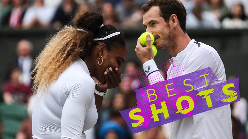 Wimbledon 2019 Andy Murray And Serena Williams Defeat Alexa Guarachi And Andreas Mies Best 5772