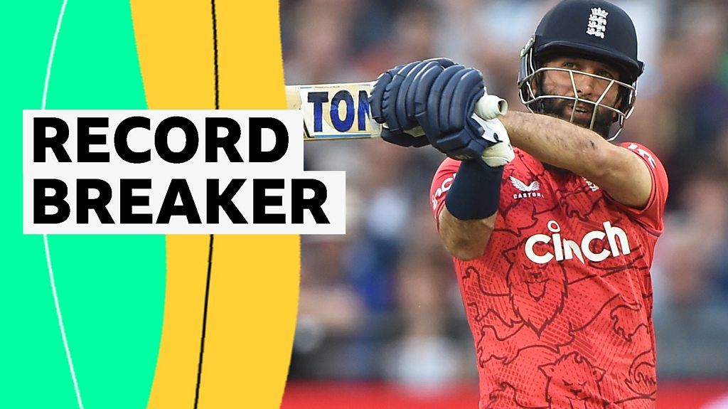‘Magnificent’ Moeen hits England’s fastest-ever T20 50