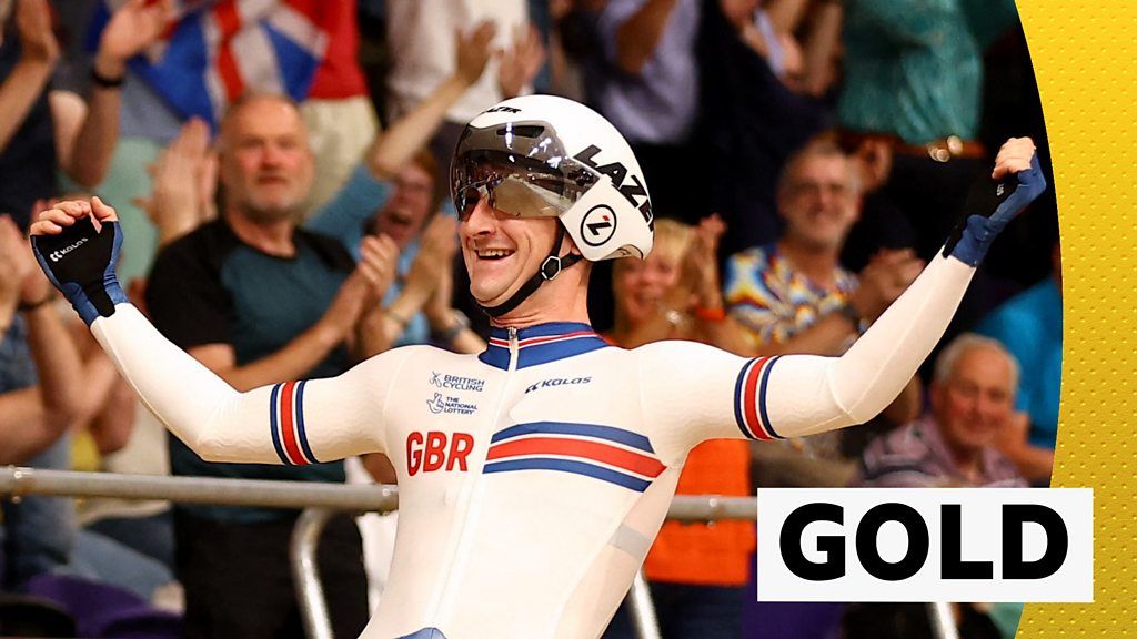 Tidball wins scratch race gold after 'greatest lap of his life'