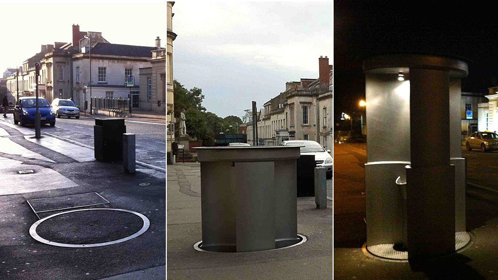 Stroud s Pop up Urinal Branded A waste Of Money BBC News