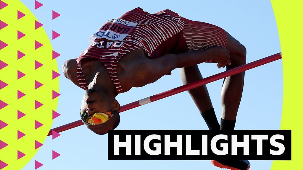 World Athletics Championships: Qatar's Mutaz Barshim wins gold in high jump