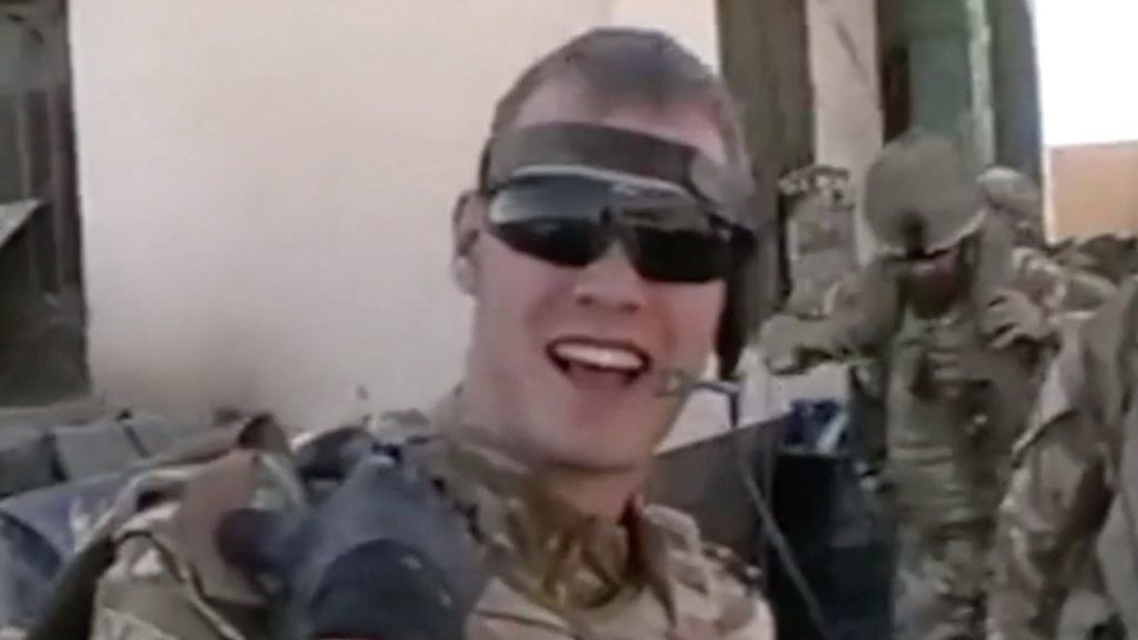 Soldier William Aldridge in Afghanistan