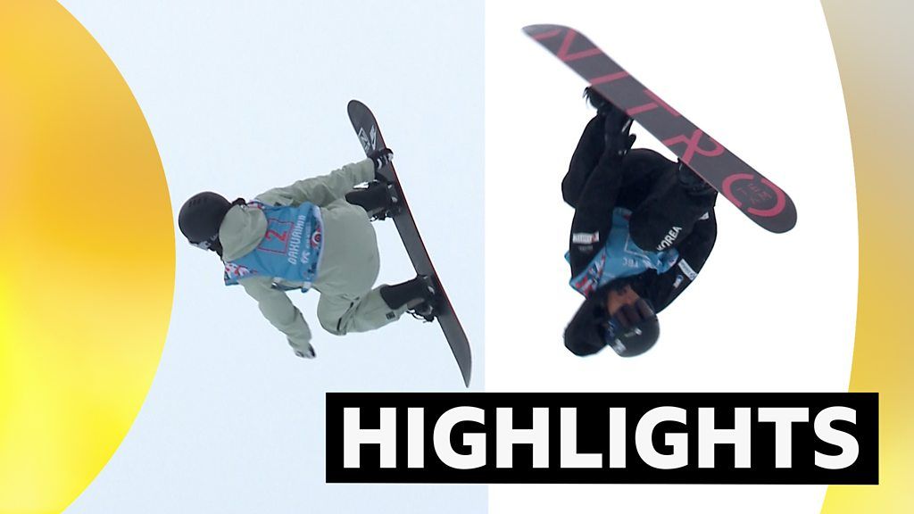 Brilliant Xuetong & Lee runs win world halfpipe golds