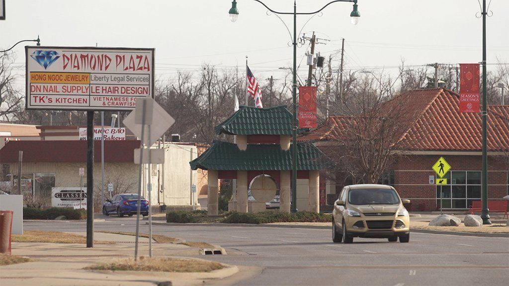 The Asia District in Oklahoma City, Oklahoma