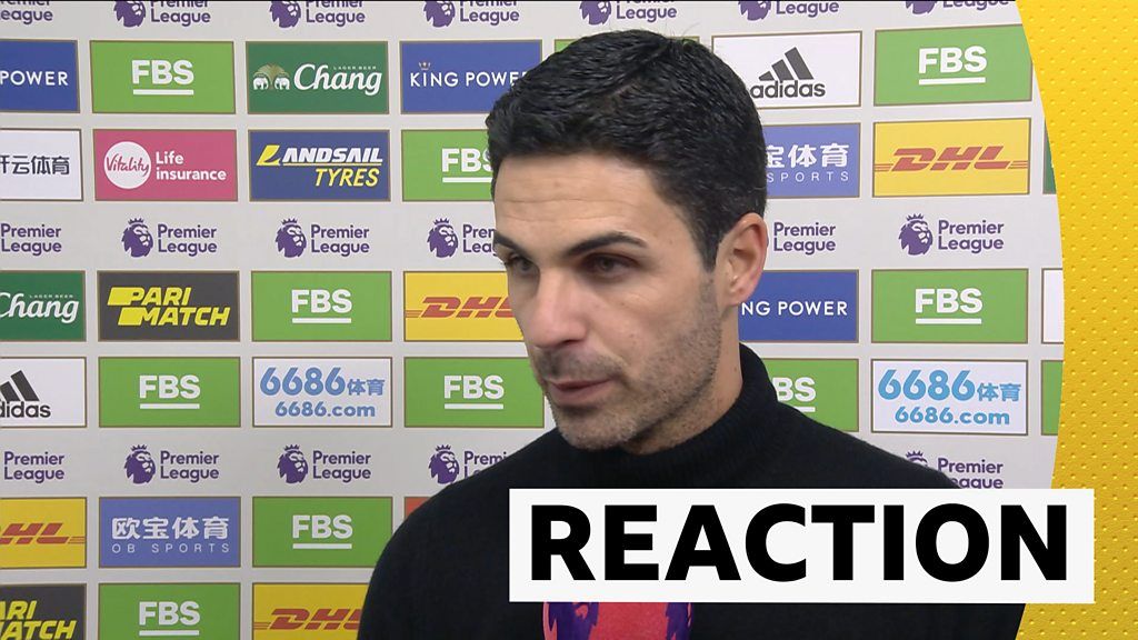 Arteta pleased after Arsenal 'dominate' to beat Foxes