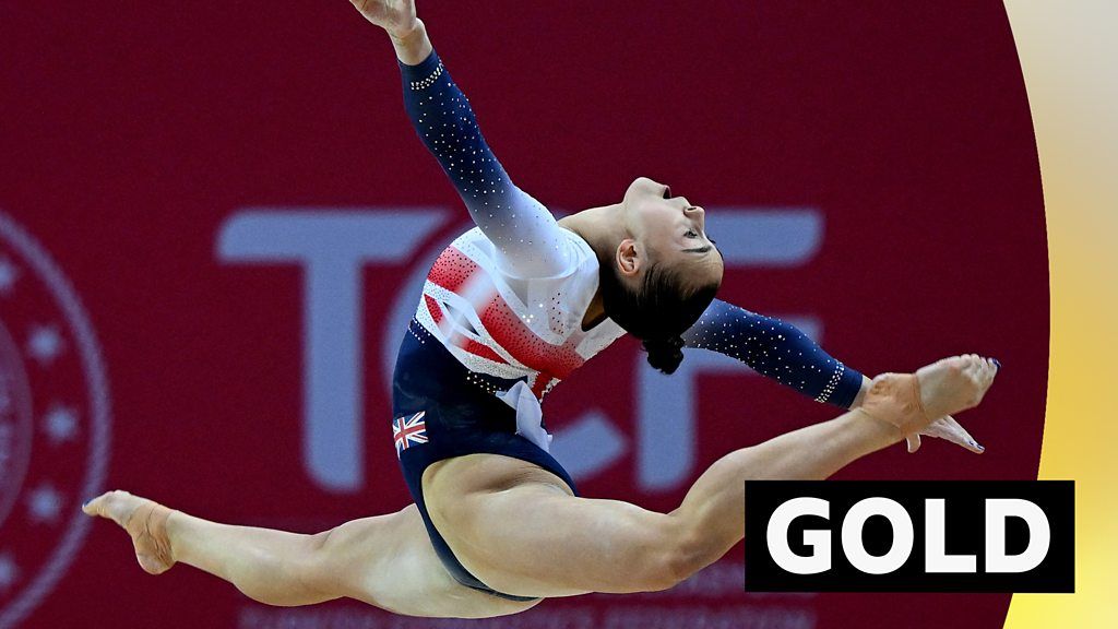 European Artistic Gymnastics Championships Jessica Gadirova Wins Third Floor Title BBC Sport