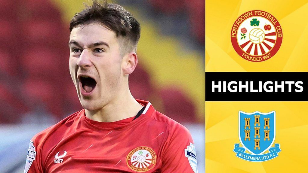 Watch: Portadown respond with win over Ballymena - BBC Sport