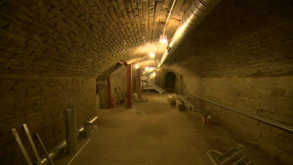 Bradford's Victorian tunnels in £1m retail refit BBC News