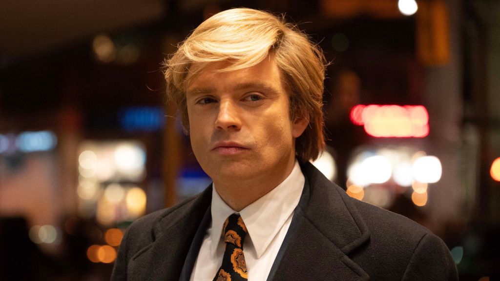 Sebastian Stan as Donald Trump in The Apprentice