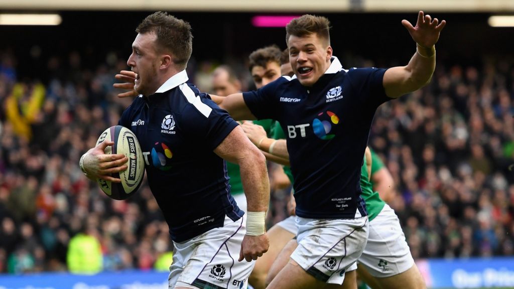 Six Nations 2018: Relive Scotland's win over Ireland last year - BBC Sport