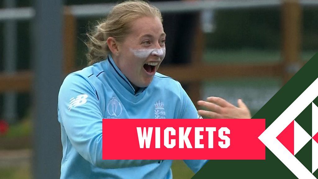 Women's World Cup: England take three West Indies wickets in an over