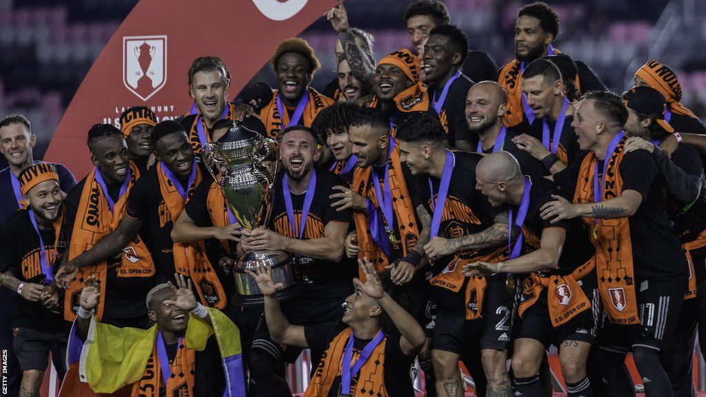 Houston Dynamo beat Lionel Messi's Inter Miami in this year's final of the US Open Cup in September