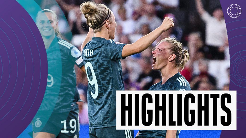 Euro 2022: Unbeaten Germany comfortably beat Finland - highlights