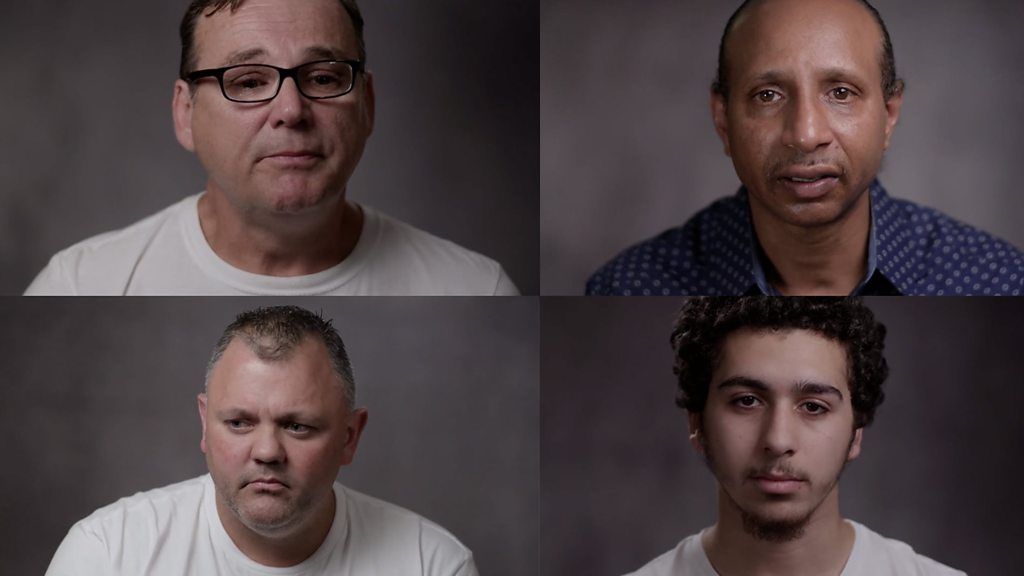 Knife crime victims relatives