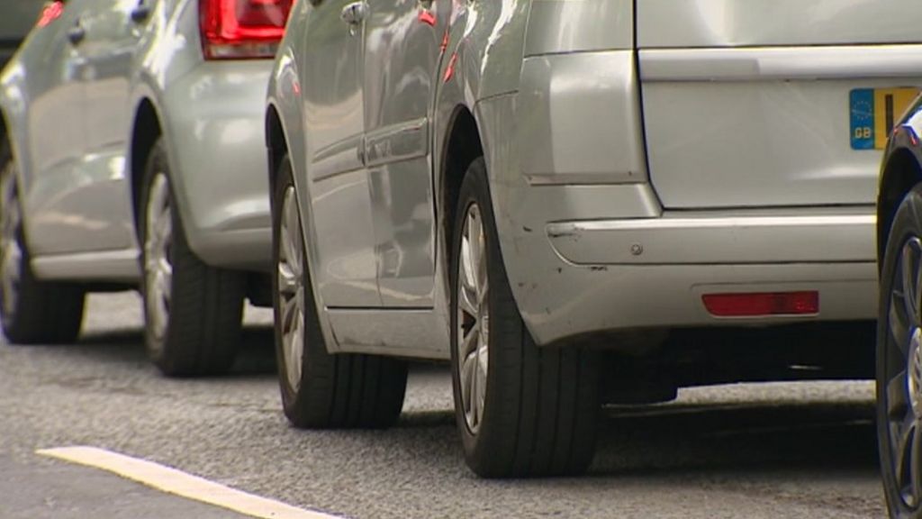 cars in a traffic jam