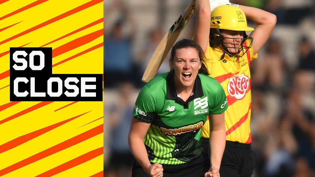 The Hundred: Southern Brave beat Trent Rockets despite Nat Sciver's three sixes