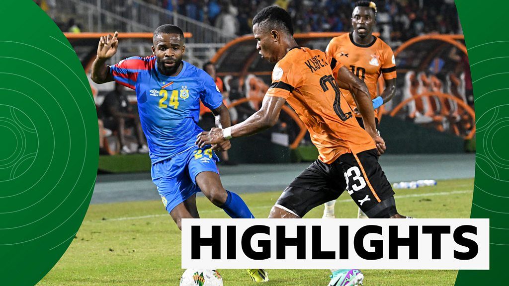 Highlights: Zambia and DR Congo draw 1-1