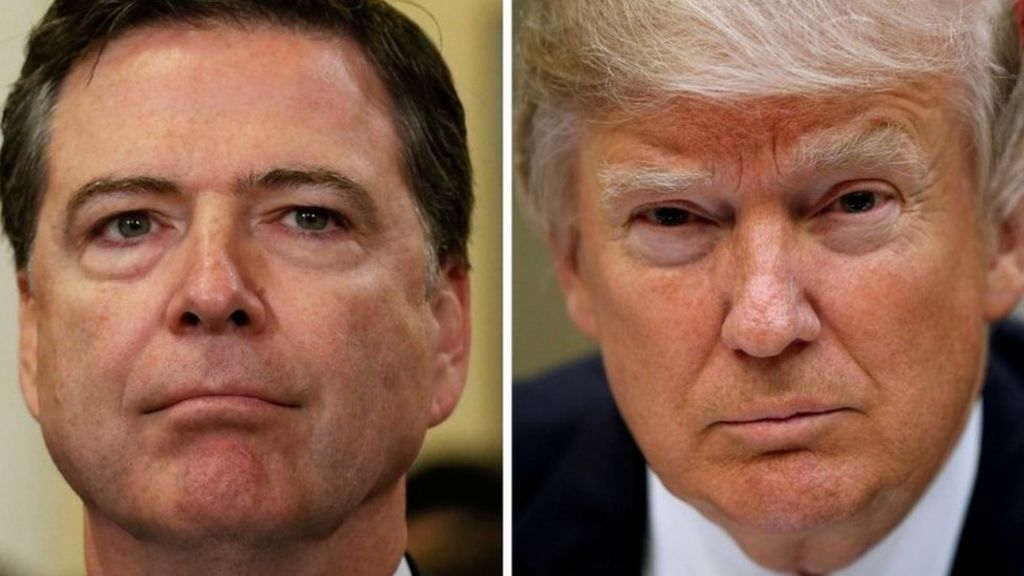 FBI chief sacking: Trump warns Comey over leaks to media