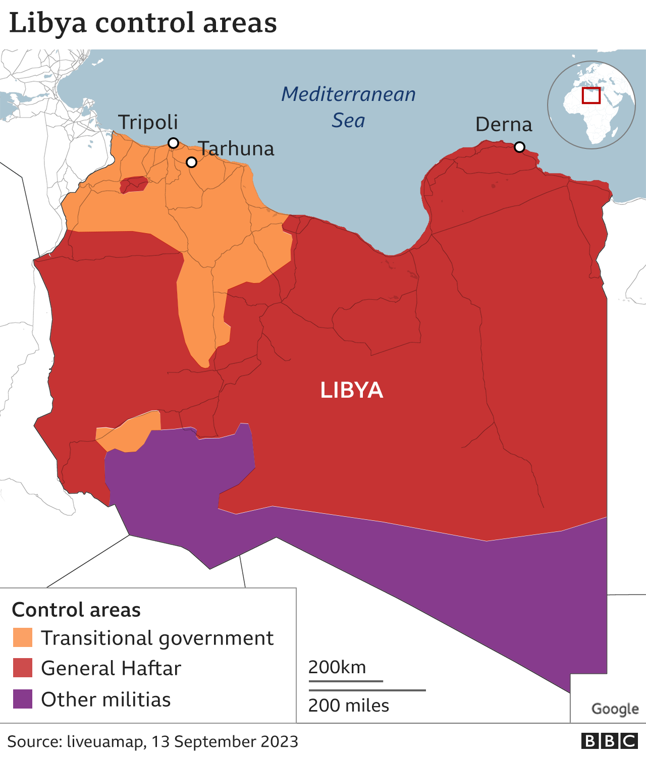 Libya turmoil made Derna flooding even more deadly BBC News