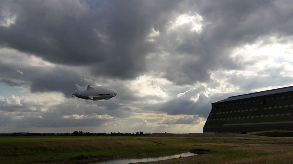 Airlander 10 reaches 'highest altitude so far'