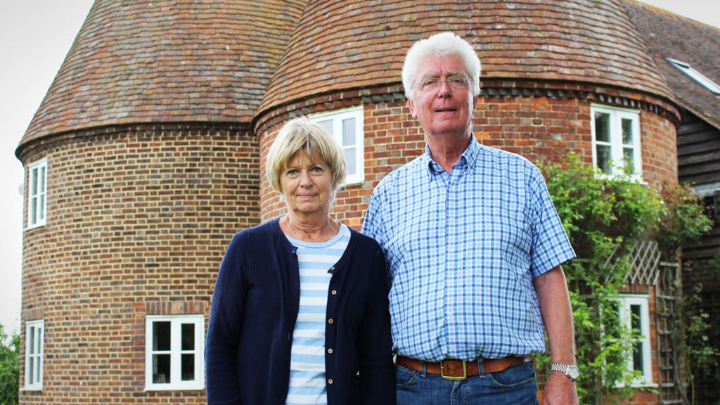 Angela and Ian in Kent