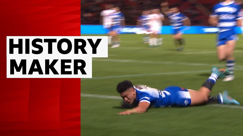 Rugby League World Cup: Greece score first ever try at World Cup