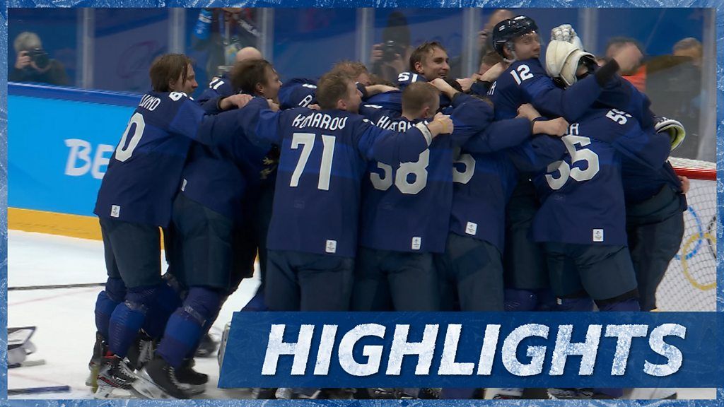 Winter Olympics: Finland win their first gold medal in ice hockey