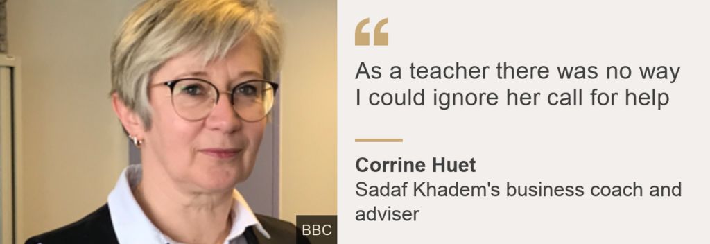 A quote from teacher Corrine Huet