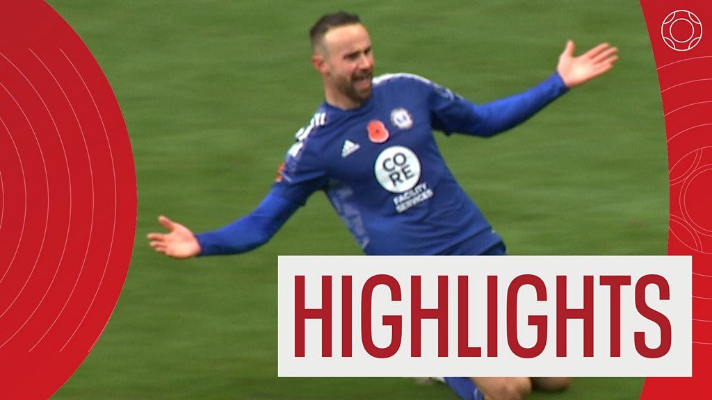 FA Cup highlights: FC Halifax Town 7-4 Maidenhead United